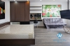 A modern balcony studio for rent on Lac Long Quan, Tay Ho